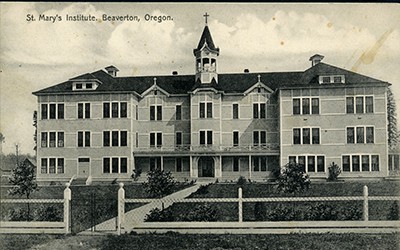 Picture of historic school building